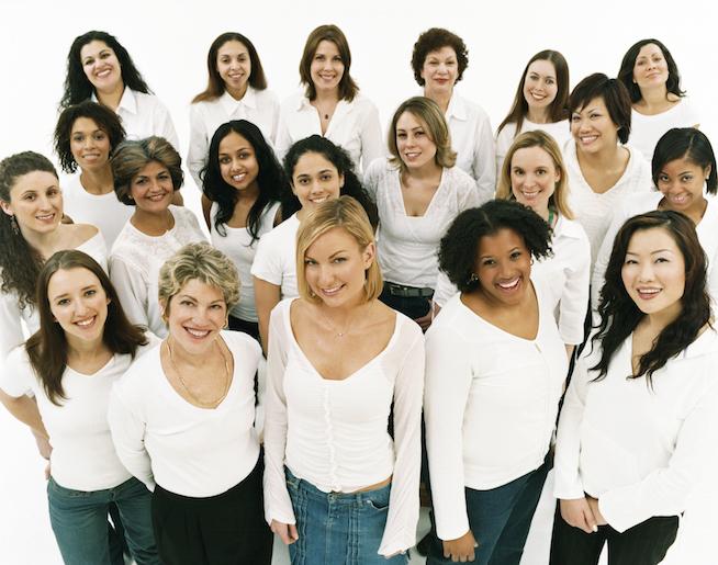 Pictured: real women. Pictured: real women.