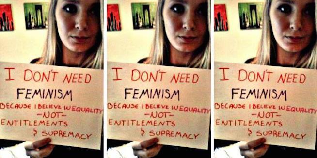 This is what a feminist looks like. This is what a feminist looks like.