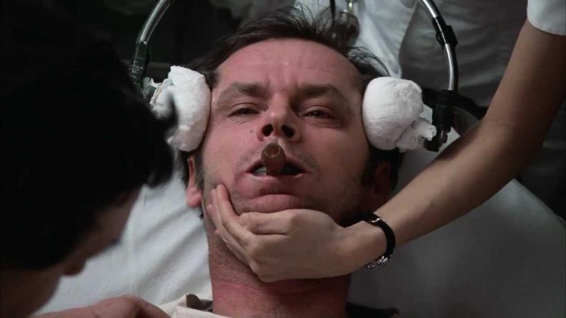 Jack Nicholson in One Flew Over The Cuckoo's Nest (credit: youtube screen grab) Jack Nicholson in One Flew Over The Cuckoo's Nest (credit: youtube screen grab)