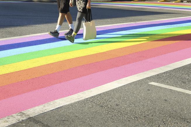 Pride Sidewalk Pride Sidewalk