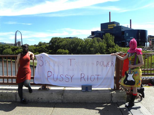 Pussy Riot (credit: wikimedia) Pussy Riot (credit: wikimedia)
