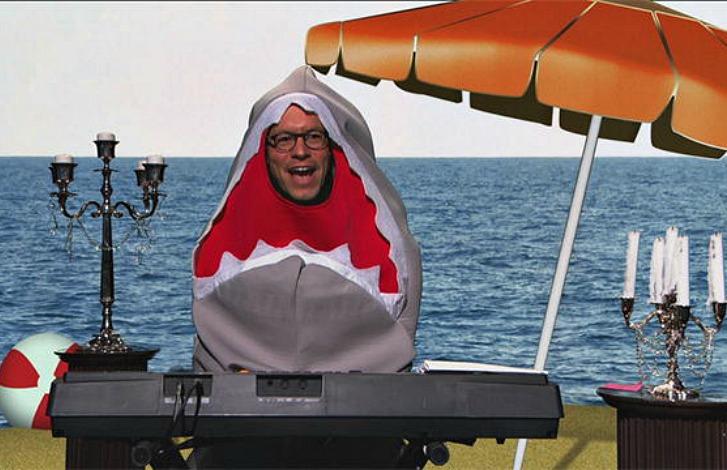 Hey guys: Remember when Shark Week didn't involve a douchebag in a shark costume? (Credit: Discovery.com) Hey guys: Remember when Shark Week didn't involve a douchebag in a shark costume? (Credit: Discovery.com)