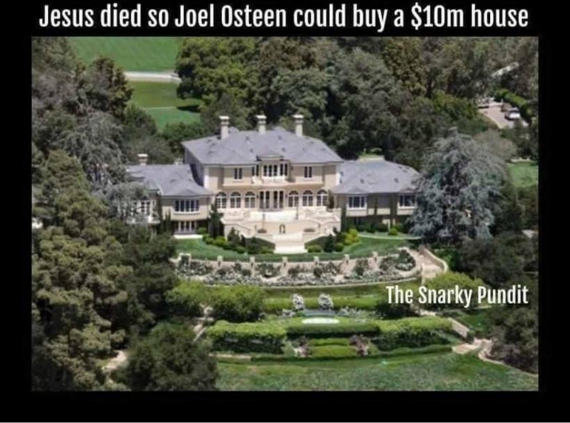 Joel Osteen's "house" Joel Osteen's "house"