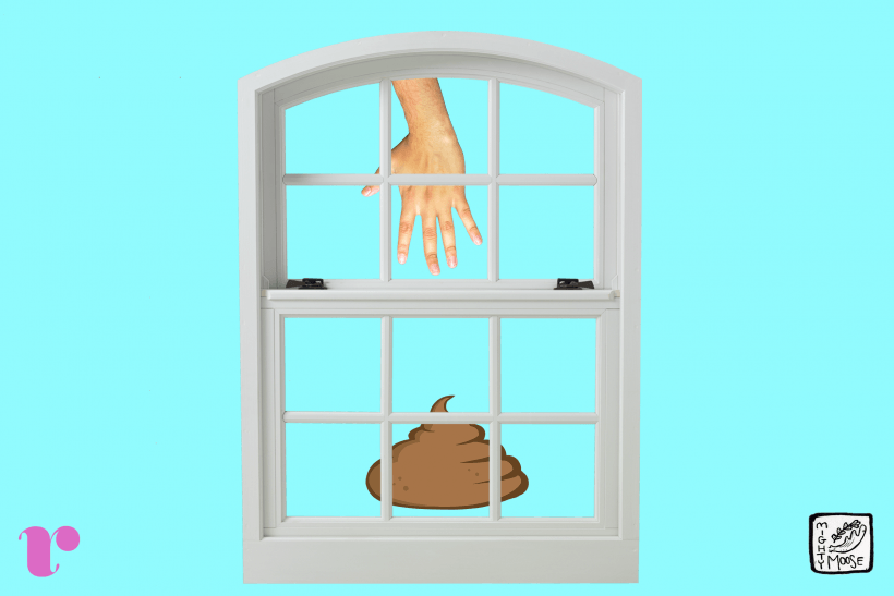 Woman Gets Stuck In Window