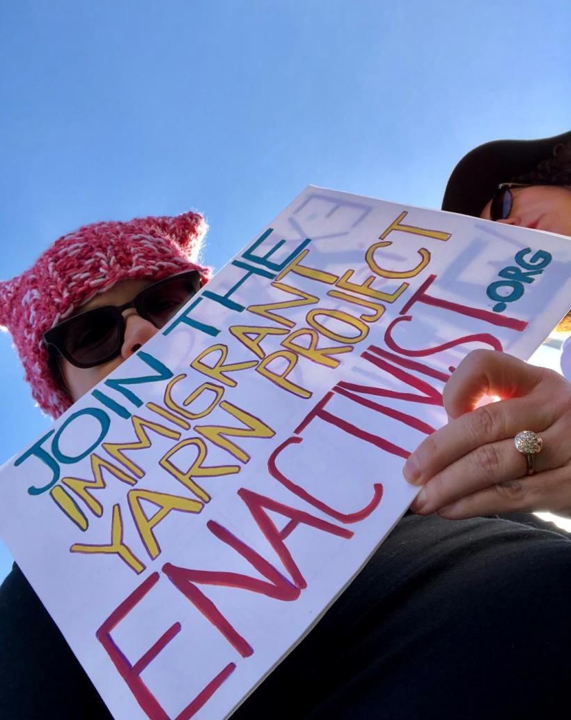 “It has been this administration’s rhetoric, attitudes and policy goals around immigration that have become one of my lines in the sand.” – Cindy Weil, Founder of Enactivist “It has been this administration’s rhetoric, attitudes and policy goals around immigration that have become one of my lines in the sand.” – Cindy Weil, Founder of Enactivist