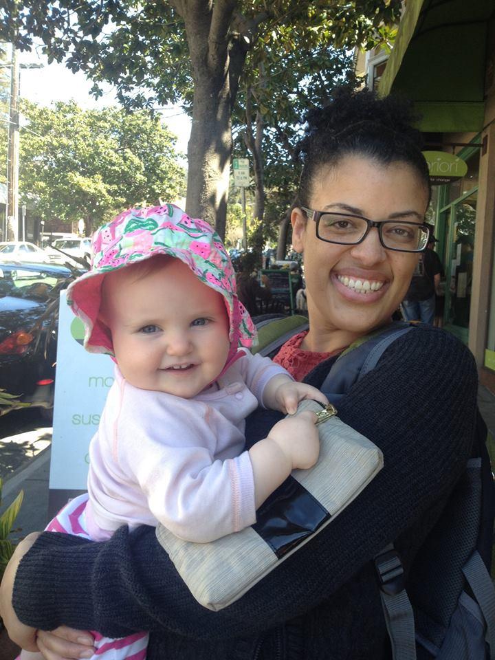 The author and her niece — so much cute! The author and her niece — so much cute!