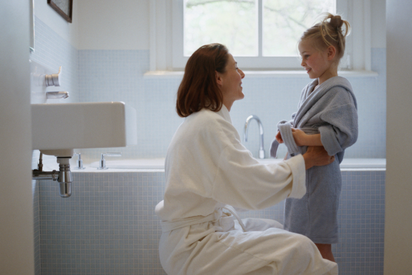 How to talk to your daughter about her body - reinforce the quality of her body, rather than the quantity. How to talk to your daughter about her body - reinforce the quality of her body, rather than the quantity.