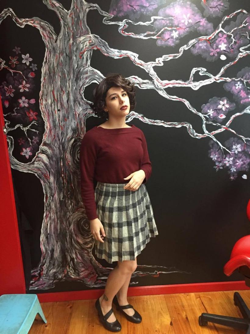 Chadai C as Audrey Horne. Chadai C as Audrey Horne.