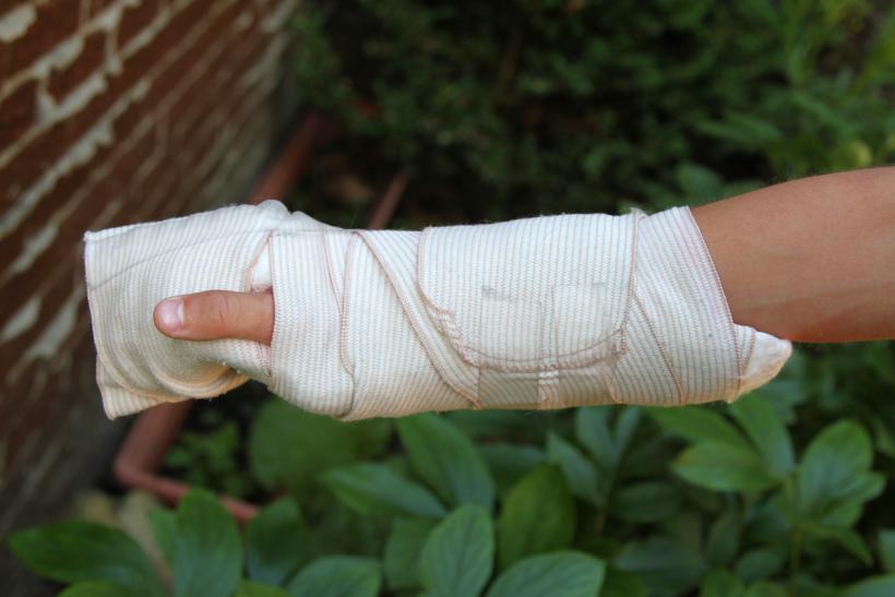The moral of the story is that a broken arm is actually an emergency, and feel free to take your kid to the emergency room. The moral of the story is that a broken arm is actually an emergency, and feel free to take your kid to the emergency room.