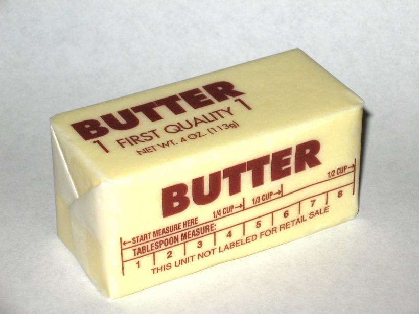 Butter: still food. Butter: still food.