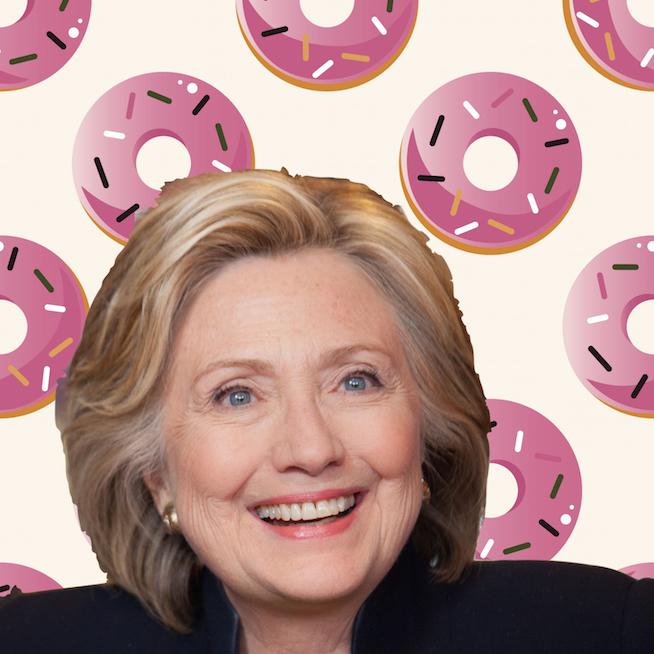 ALL HAIL THE DONUT QUEEN (JK, this is a republic: THE DONUT PRESIDENTIAL HOPEFUL) ALL HAIL THE DONUT QUEEN (JK, this is a republic: THE DONUT PRESIDENTIAL HOPEFUL)