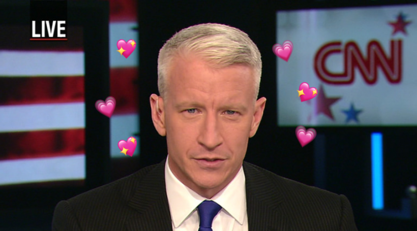 Anderson Cooper is here for the truth, the whole truth, and nothing but the truth — and I am here for Anderson Cooper.