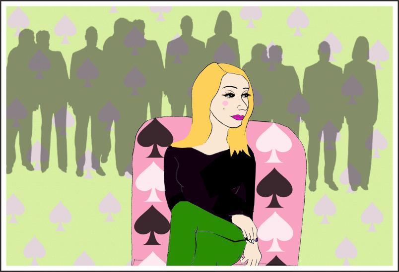 I think I'm asexual but my family thinks I'm gay. (Artwork: Tess Emily Rodriguez) I think I'm asexual but my family thinks I'm gay. (Artwork: Tess Emily Rodriguez)