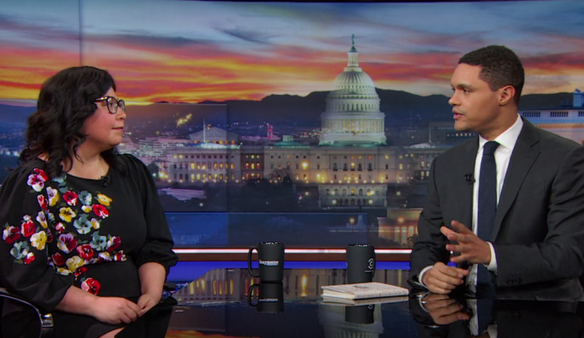 Terese Mailhot on The Daily Show Terese Mailhot on The Daily Show