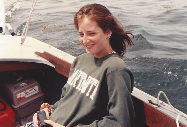 The author in 1991 at age 18.