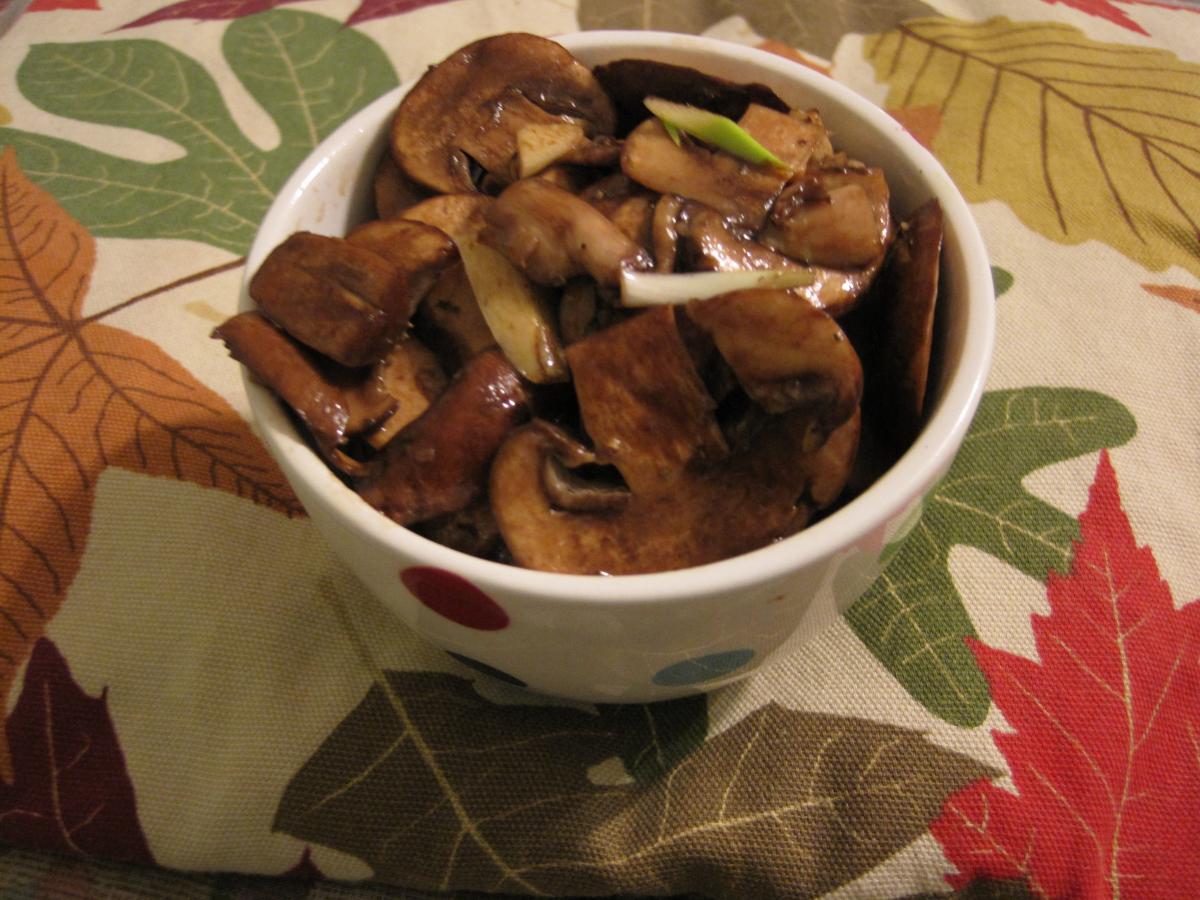 Marinated mushrooms