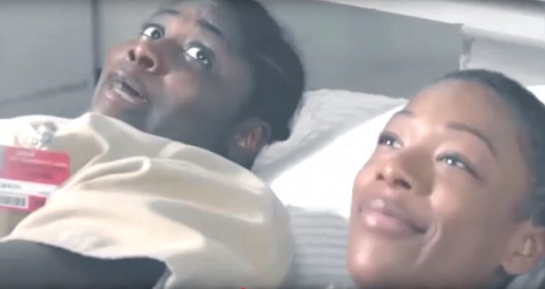 Taystee and Pousee talk, lying in bed. Image: Netflix.