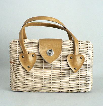 Wicker satchel