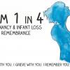 I am 1 in 4: Pregnancy And Infant Loss Remembrance Day - Image: Mariah Sharp @MightyMooseArt