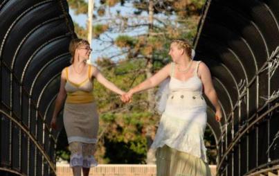 I’m fat in my wedding photos, and I also look damn good. Image: The Clovers.