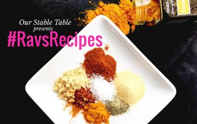 #RavsRecipes: Ginger Garlic Spice Rub