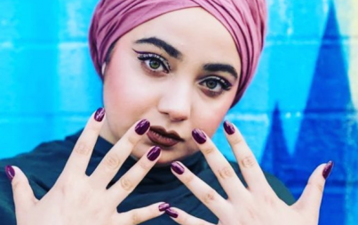 #HalalPaint allows Muslim women to lacquer up without worrying that their polish conflicts with wudhu guidelines. (Image Credit: Instagram/boshemian_girl)