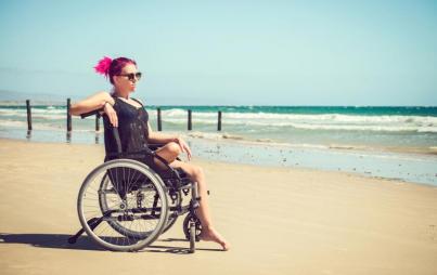 "Hearing that you are pretty 'for someone in a wheelchair' is a compliment that leaves a bad aftertaste." Image: Thinkstock