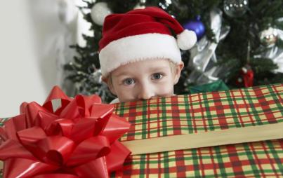 Sticking to the three present rule is much harder for the parents buying presents than the kids receiving.