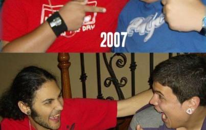 Mike was family and the oldest friend I’ve ever had. Image: Matt Joseph Diaz.