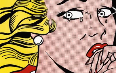 "Crying Girl" by Roy Lichtenstein, 1963