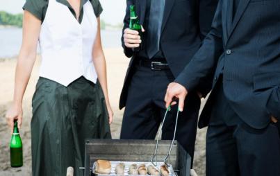 Any man who thinks women can't barbecue like men isn't worth his sauce.