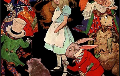 1923 Alice In Wonderland illustration by Jessie Willcox Smith. Wikipedia.org