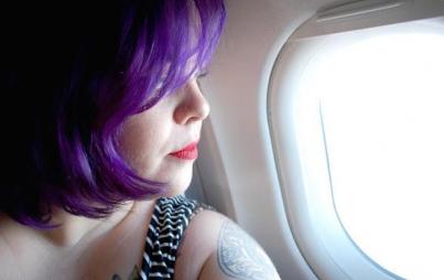 Jes Baker, The Militant Baker. Flying while fat.