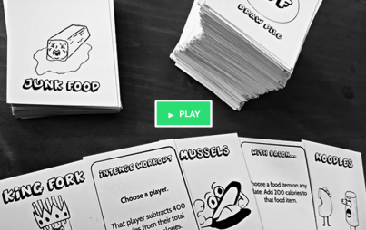 Hey There Fatty Game via Kickstarter