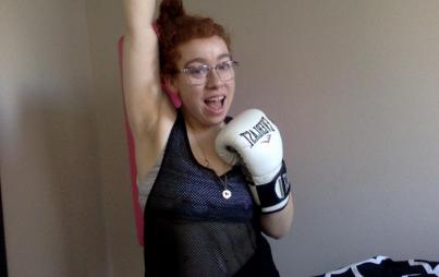 I want to centralize women’s MMA and combat sports, as well as uplift everyone involved. (photo courtesy of the author) 