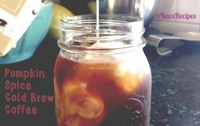 #RavsRecipes: Cold-Brew Pumpkin Spice Coffee