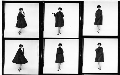 From the author's mother's modeling dossier, courtesy of Elizabeth Kadetsky.