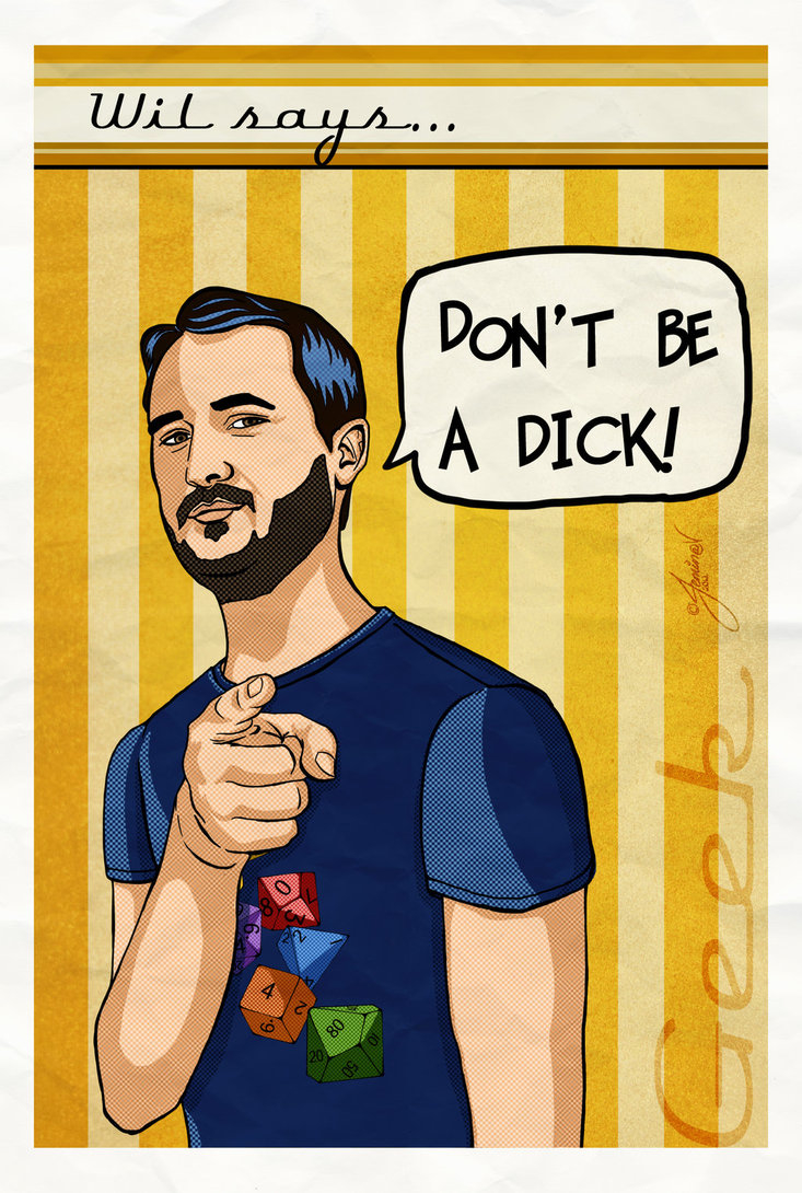  Don't Be A Dick. Image: http://dontbeadick.com